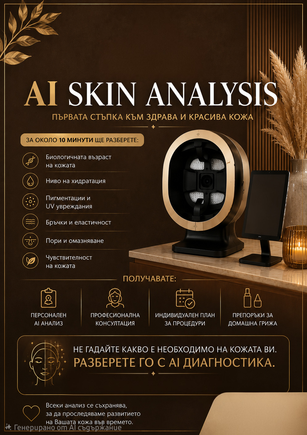AI Skin Analysis – AI skin diagnostics device at Adoree